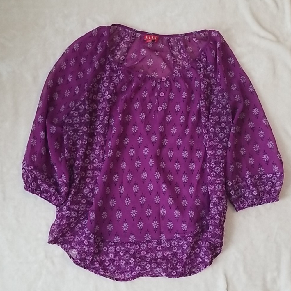 Elle Purple Blouse